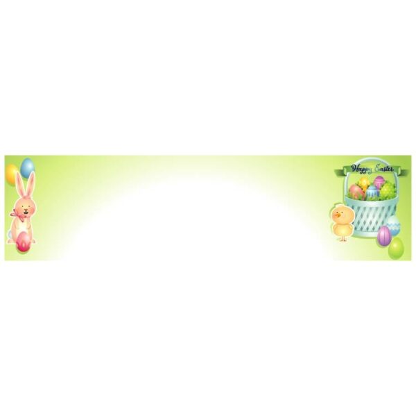 Happy Easter day banner