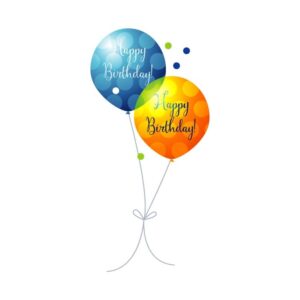 Happy birthday balloon