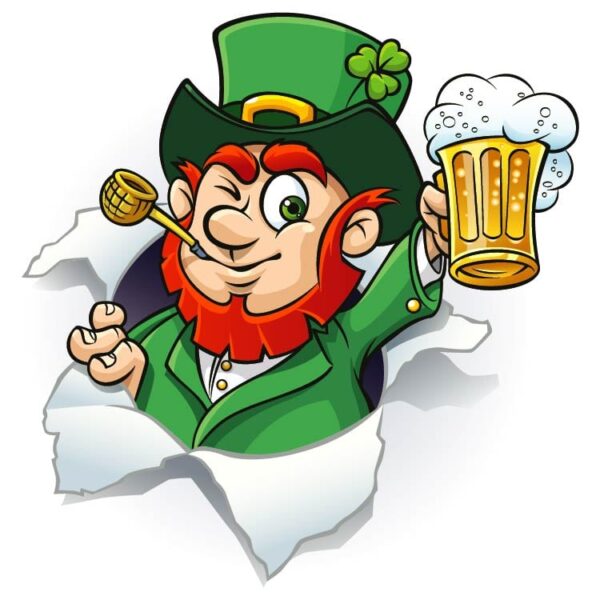 Happy saint patricks day celebration party character illustration