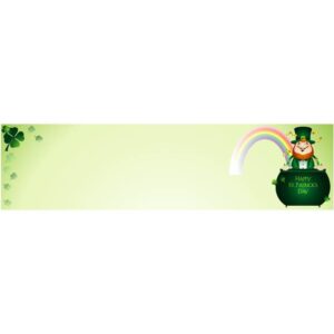 Happy saint patricks day frame