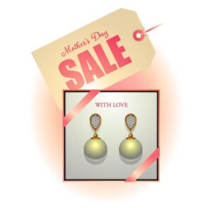 Mothers day earring sale with love