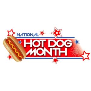 National hot dog month