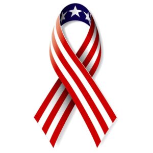 Patriotic ribbon