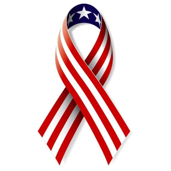Patriotic ribbon