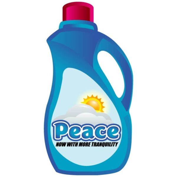 Peace now with more tranquility Bottle