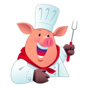 Pig Chef Hat