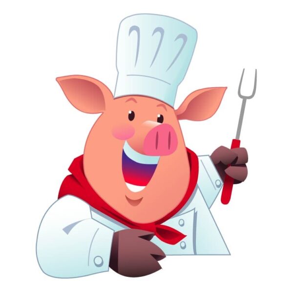 Pig Chef Hat