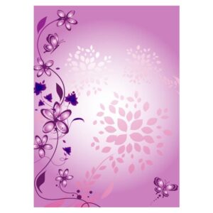 Psychos home decor with purple background