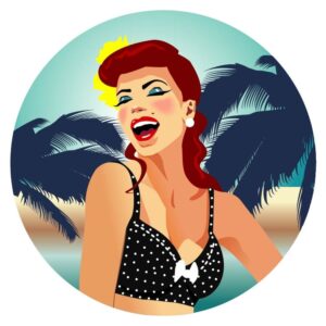 Retro Pin Up Girl