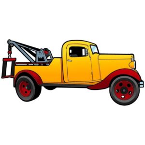 Retro Tow Truck