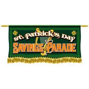 Saint patricks day savings parade