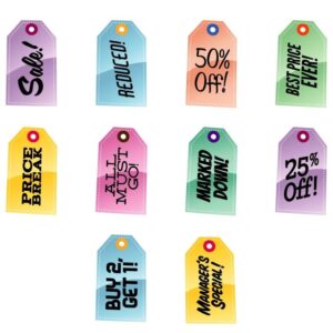 Sales Tags