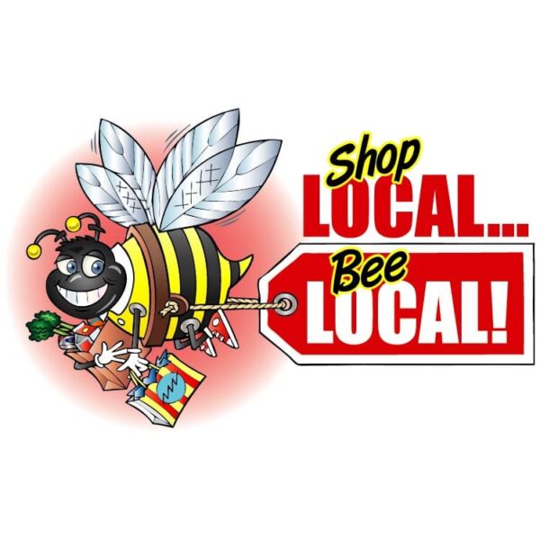 Shop local bee local