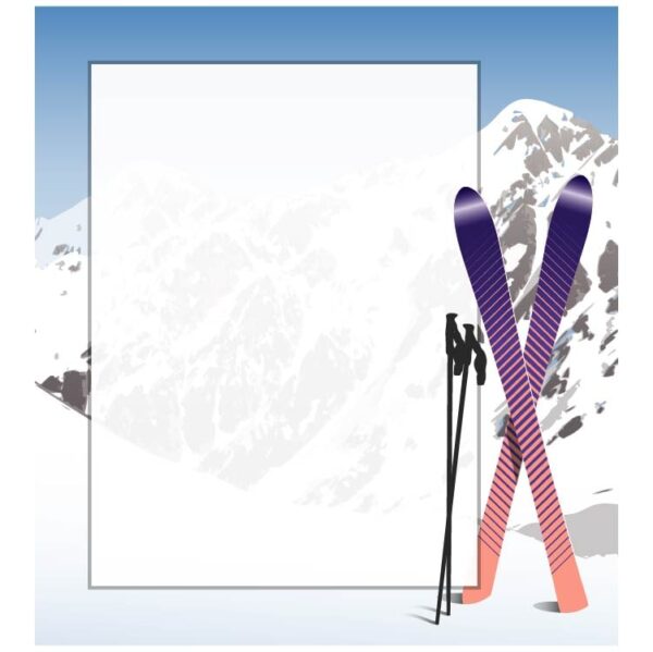 Snow Skis Frame