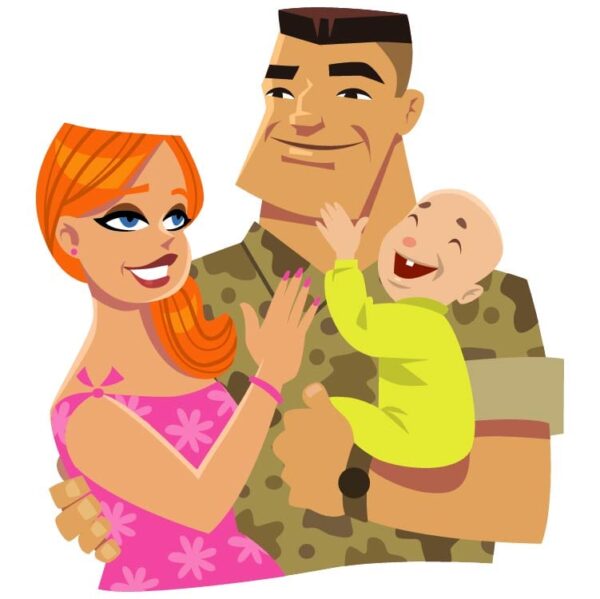 Soldier family