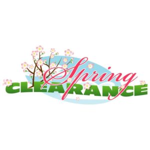 Spring Clearance