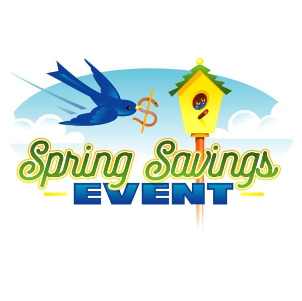 Spring savings event