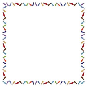 Ties border frame