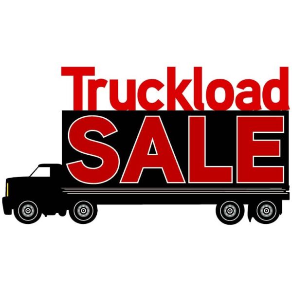 Truckload sale