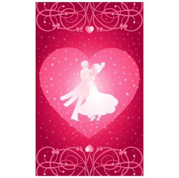 Turnhover greeting card valentines day special