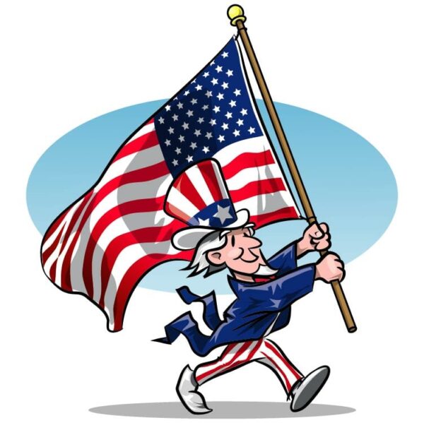 Uncle Sam US Flag