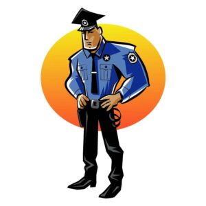 United States police man