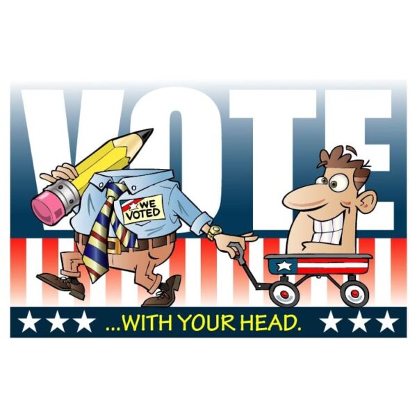 Vote with your head