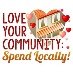 love your community spend locally