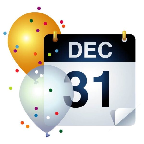 31 december Last date of the year celebration