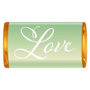 Bangle holder planner with love write