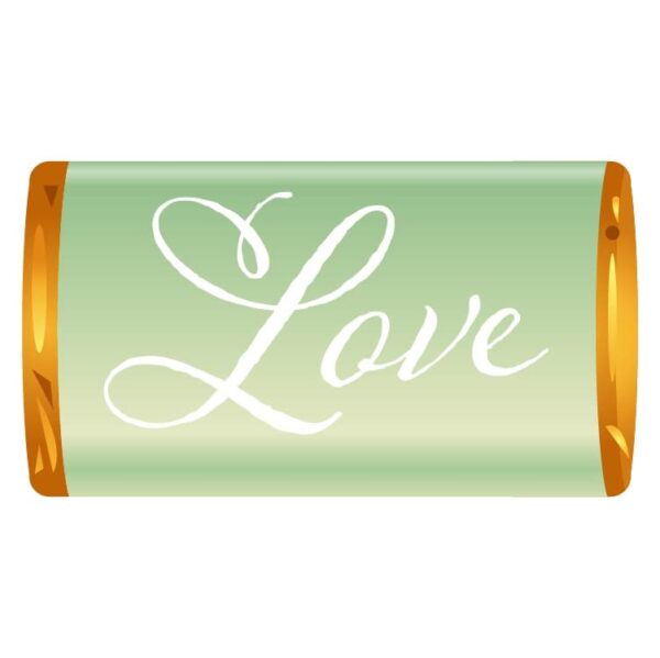 Bangle holder planner with love write