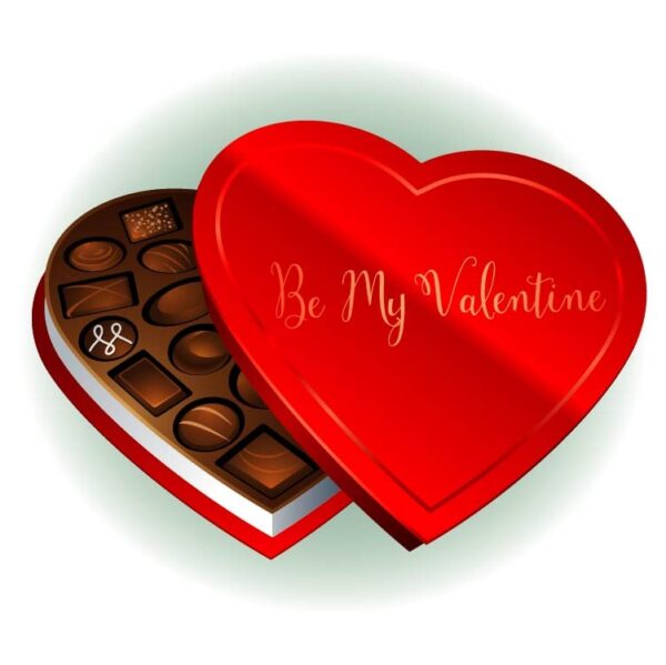 Be my valentine day chocolate gift