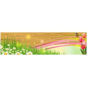 Beautiful spring background banners