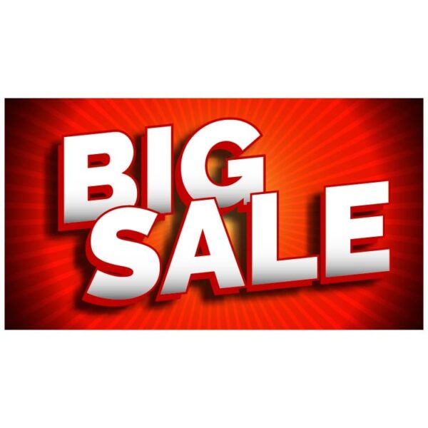 Big sale banner