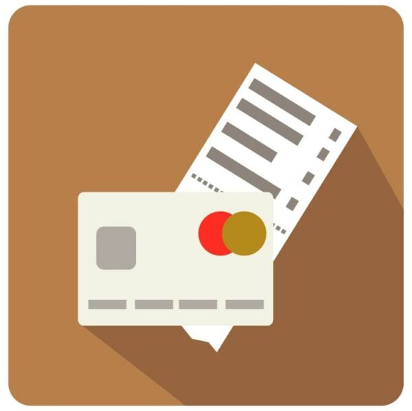 Card for service payment icon