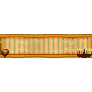 Celebrating kwanzaa african american culture tribal banner