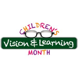 Childrens vision and learning month