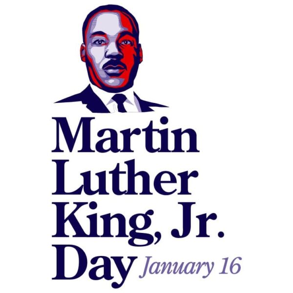 Happy martin luther king day or Martin luther king january month