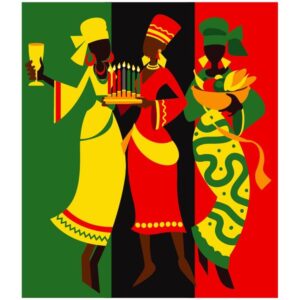 Kwanzaa african american culture tribal women