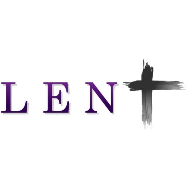 Lent word art