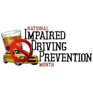 National impared driving prevention month