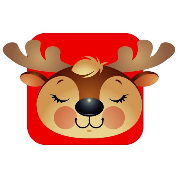 Reindeer animal icon