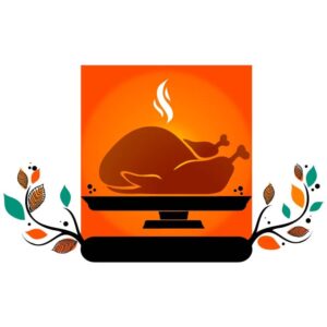 Roasted thanksgiving turkey