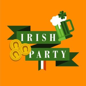 Saint patricks day irish party