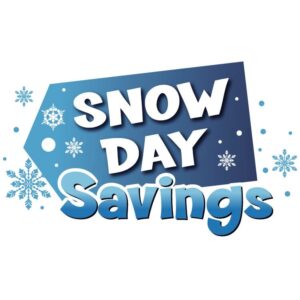 Snow day savings