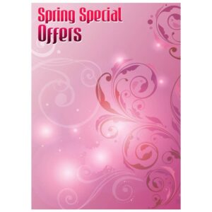 Spring special offers background