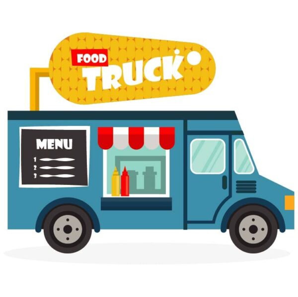 Street food truck or van
