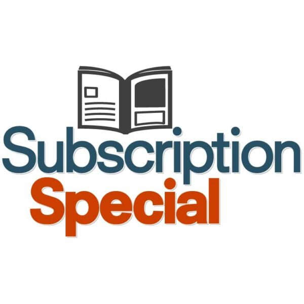 Subscription special with subscription book