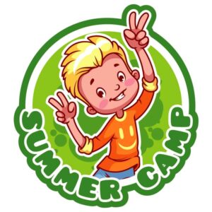 Summer camp and children enjoy