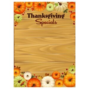 Thanksgiving specials background